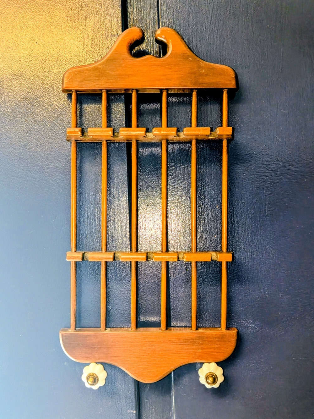 Vintage Wooden Spoon Display
